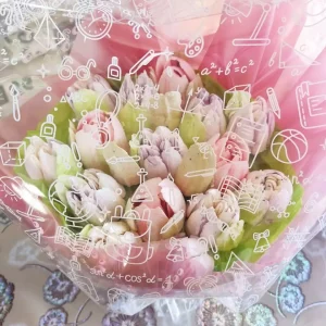 Букеты из зефирных цветов . Отличный подарок 💯 вау эффект.