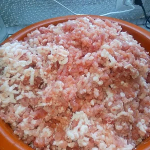 Вареники с картошкой и жареным луком -400р/кг.