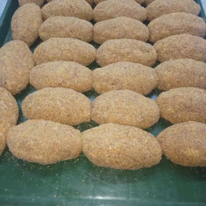 Вареники с картошкой и жареным луком -400р/кг.
