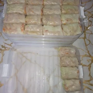 Вареники с картошкой и жареным луком -400р/кг.